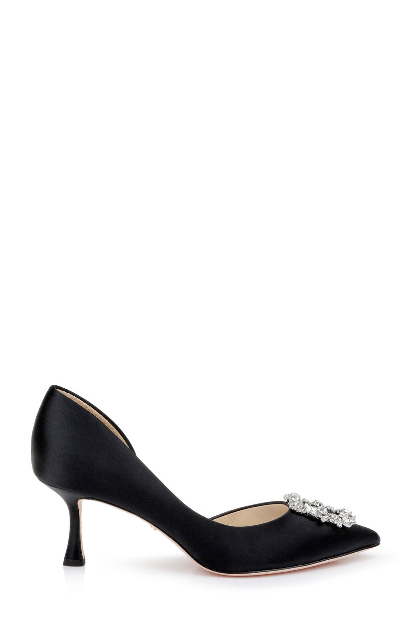 badgley-mischka-fabia-ii-kitten-heels-silber-textil image 8