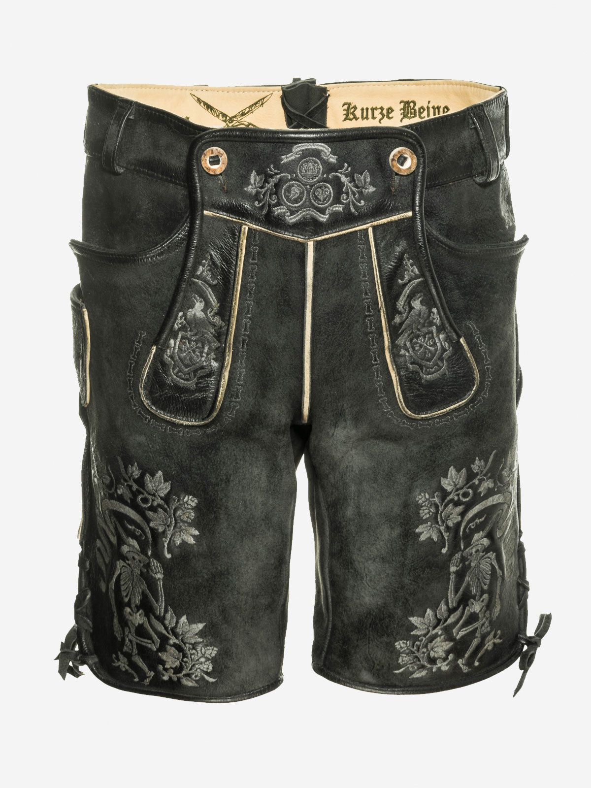 himmel-arsch-zwirn-boandlkramer-lederhose-mit-g-rtel-wildbock image 2