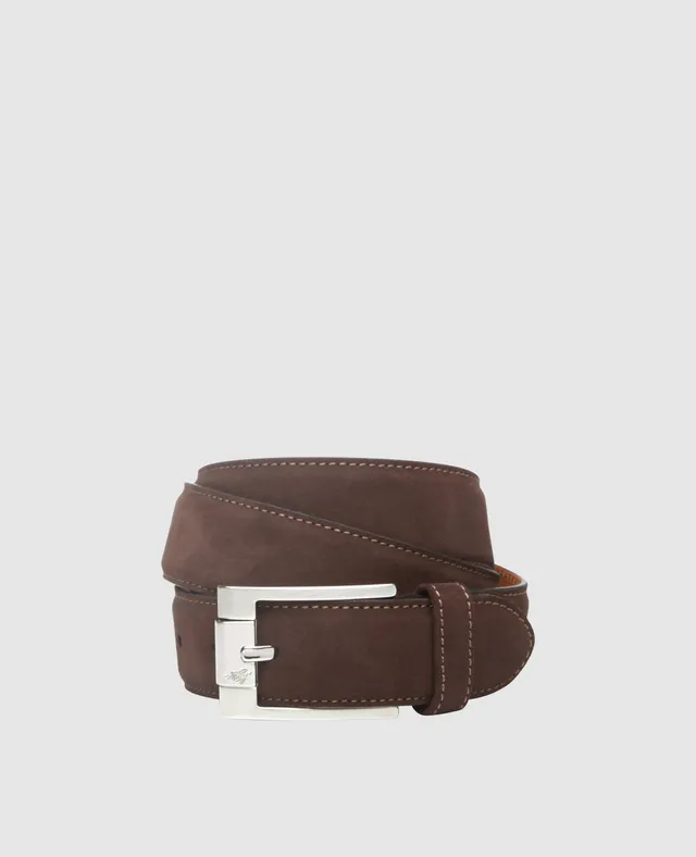 heinrich-dinkelacker-bence-plain-v-g-rtel-dunkelbraun-velours image 1