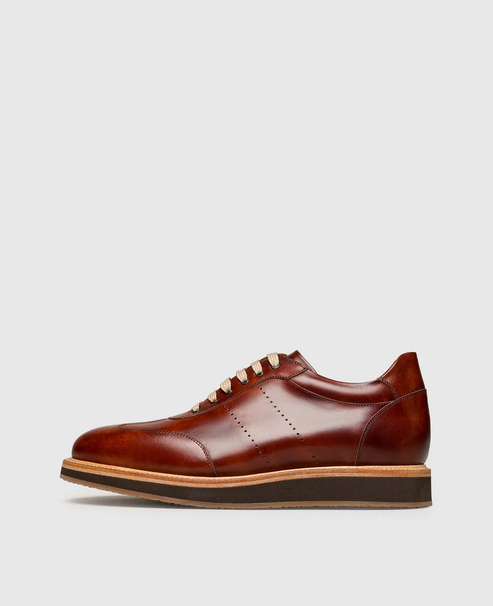 heinrich-dinkelacker-london-sneaker-tc-kalbsleder-whiskey image 1