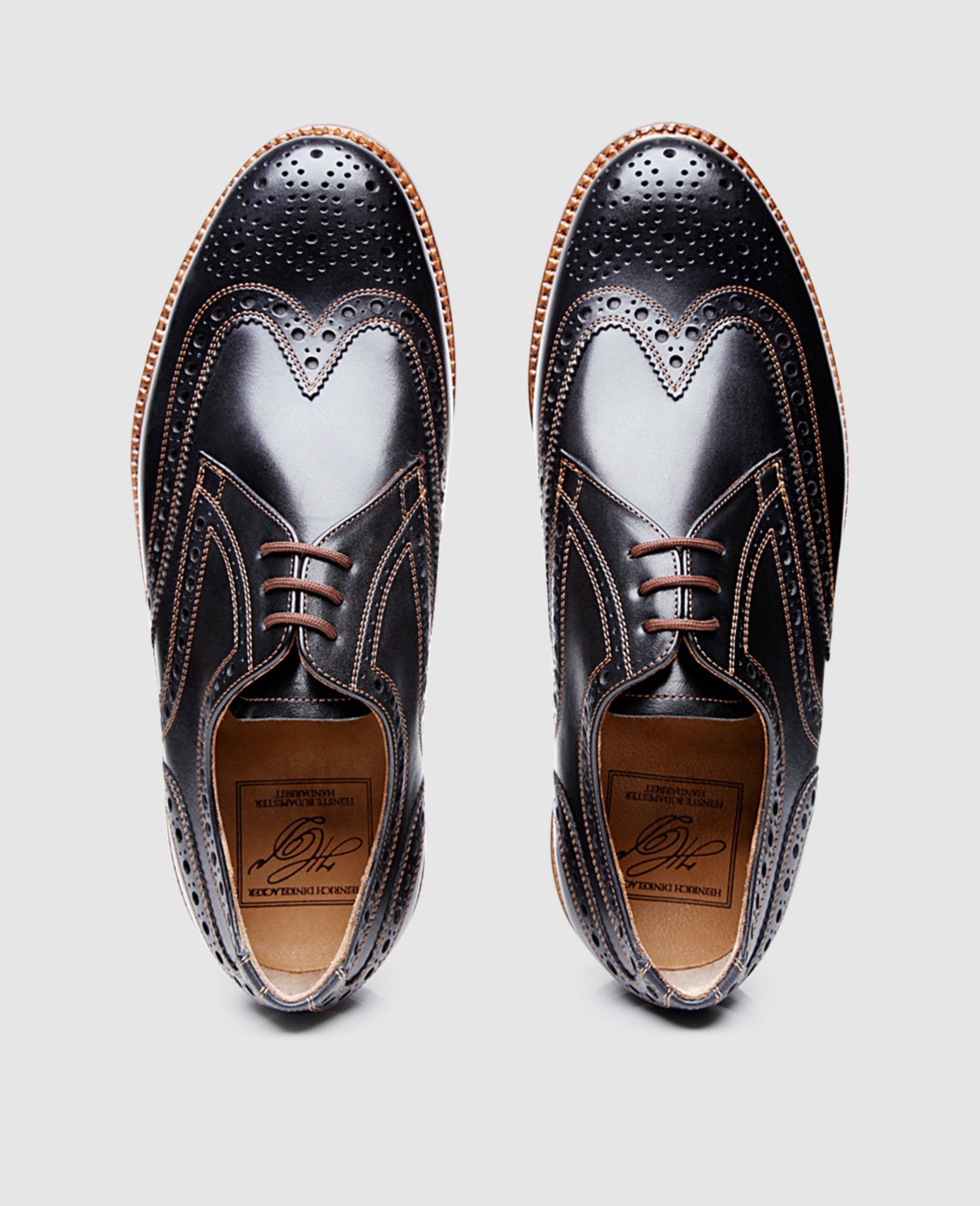 heinrich-dinkelacker-janosh-k-full-brogue-derby-schwarz image 8