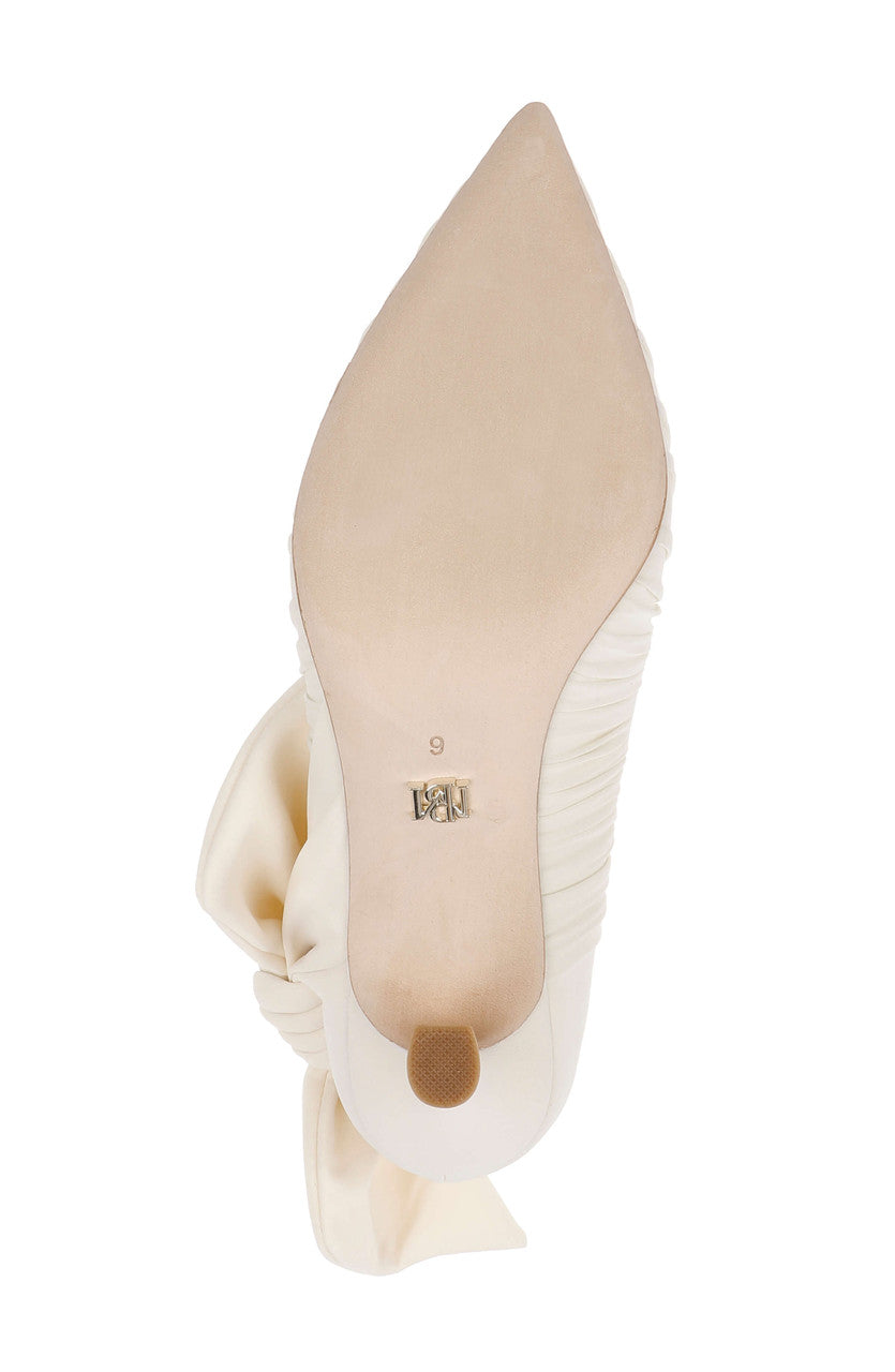 badgley-mischka-vanesa-pumps-elfenbein-stoff-mit-schleife image 7