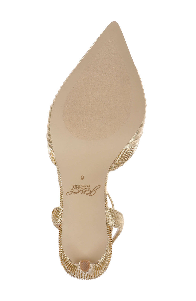 badgley-mischka-enid-pumps-silber-stoff-mit-kn-chelriemen image 6