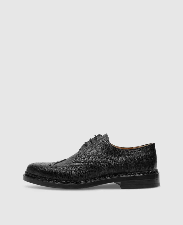 heinrich-dinkelacker-buda-full-brogue-sg-derby-schwarz image 1