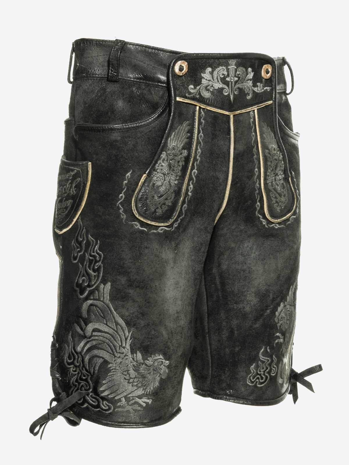 himmel-arsch-zwirn-hahnenkampf-lederhose-wildbock-mit-g-rtel image 3
