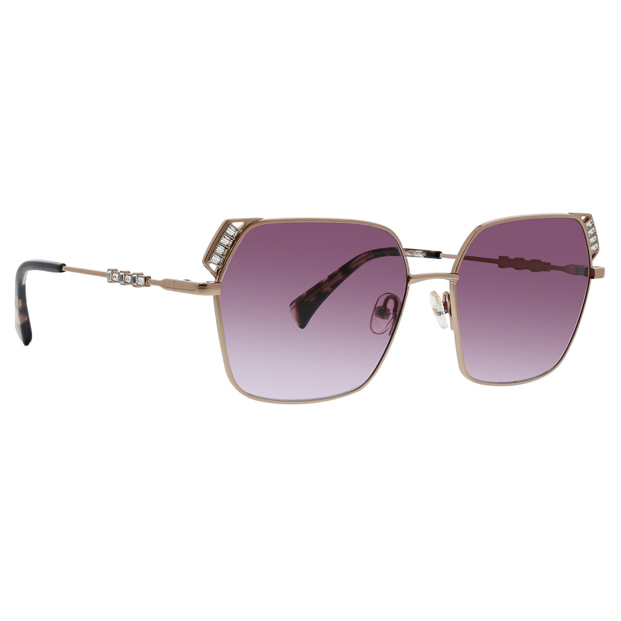 badgley-mischka-valette-sonnenbrille-kristall-gold image 5