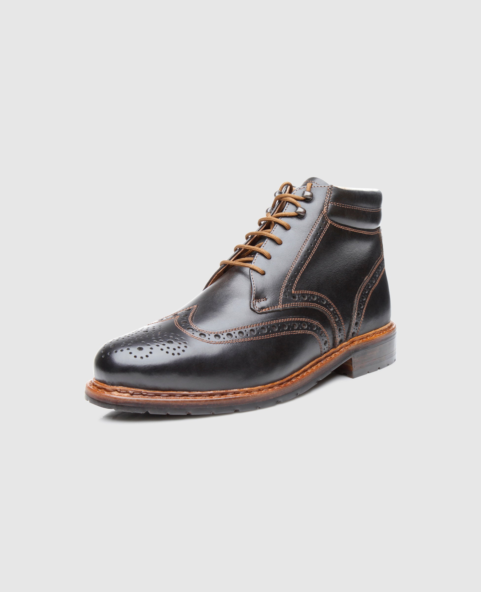 heinrich-dinkelacker-buda-full-brogue-fc-boot-schwarz image 2
