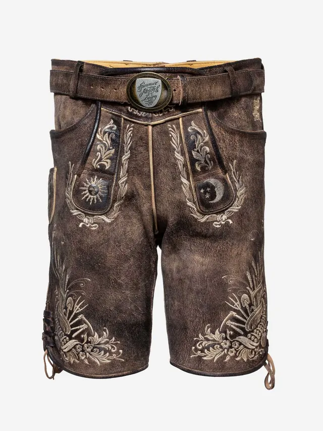 himmel-arsch-zwirn-landmann-s-hand-lederhose-wildbock image 1
