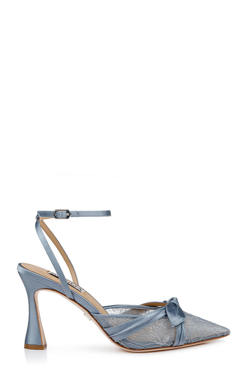 badgley-mischka-josie-pumps-wei-spitze-satin-85-mm image 8
