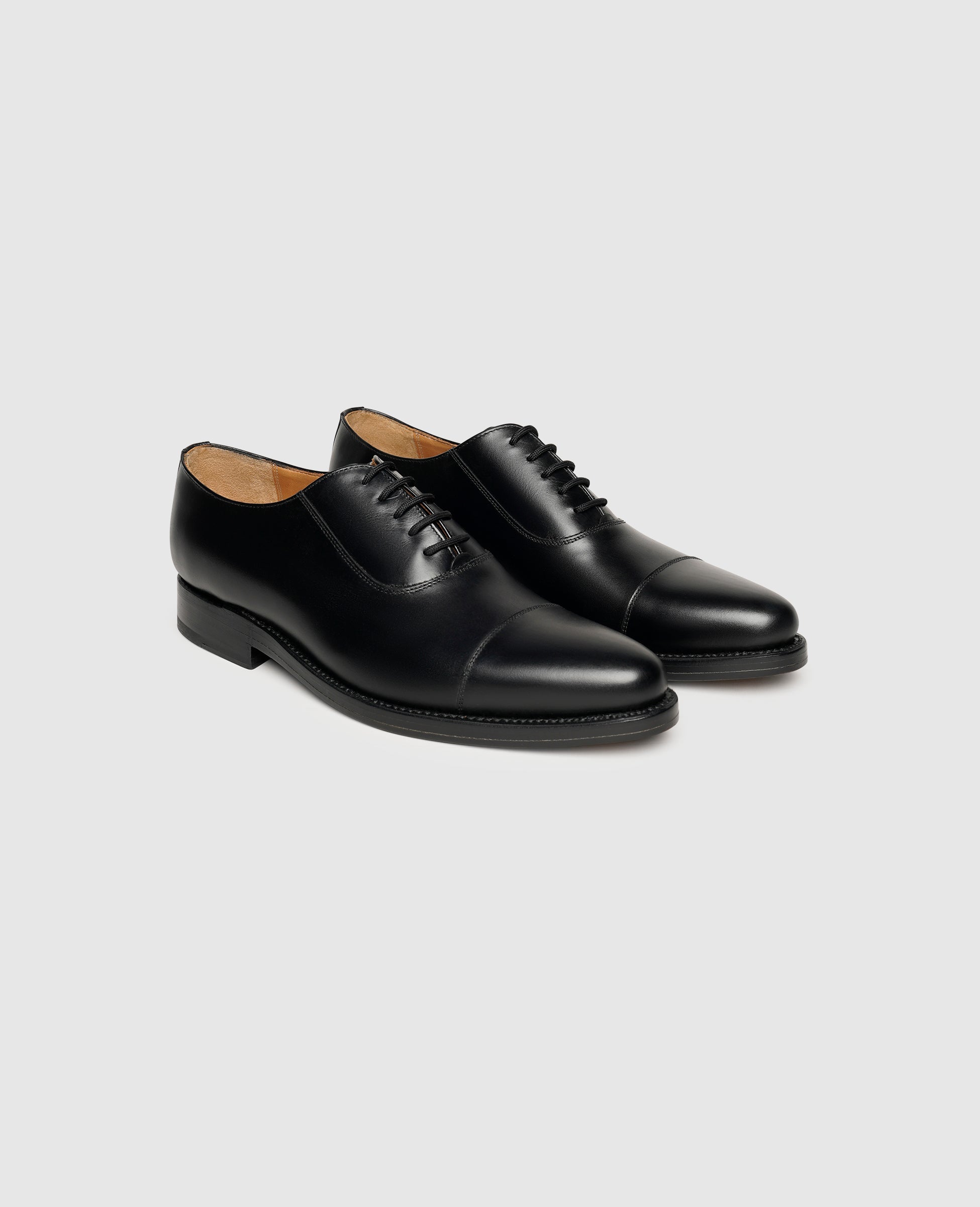 heinrich-dinkelacker-milano-captoe-bc-oxford-schwarz-boxcalf-2 image 2