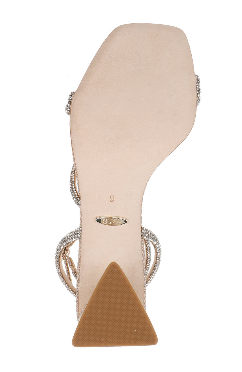 badgley-mischka-freedom-sandalette-schwarz-glitzer-75mm image 6