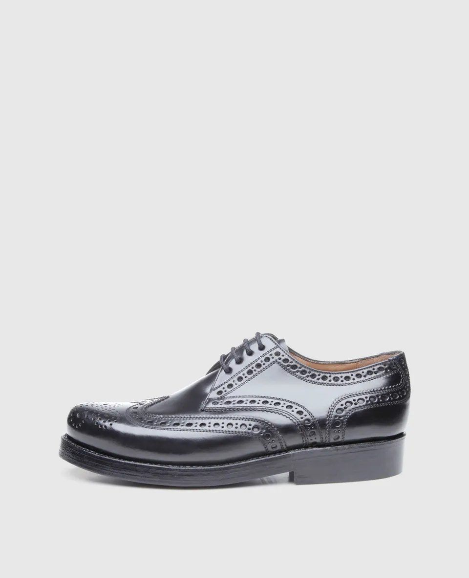 heinrich-dinkelacker-rio-full-brogue-c-derby-schwarz-cordovan-2 image 1