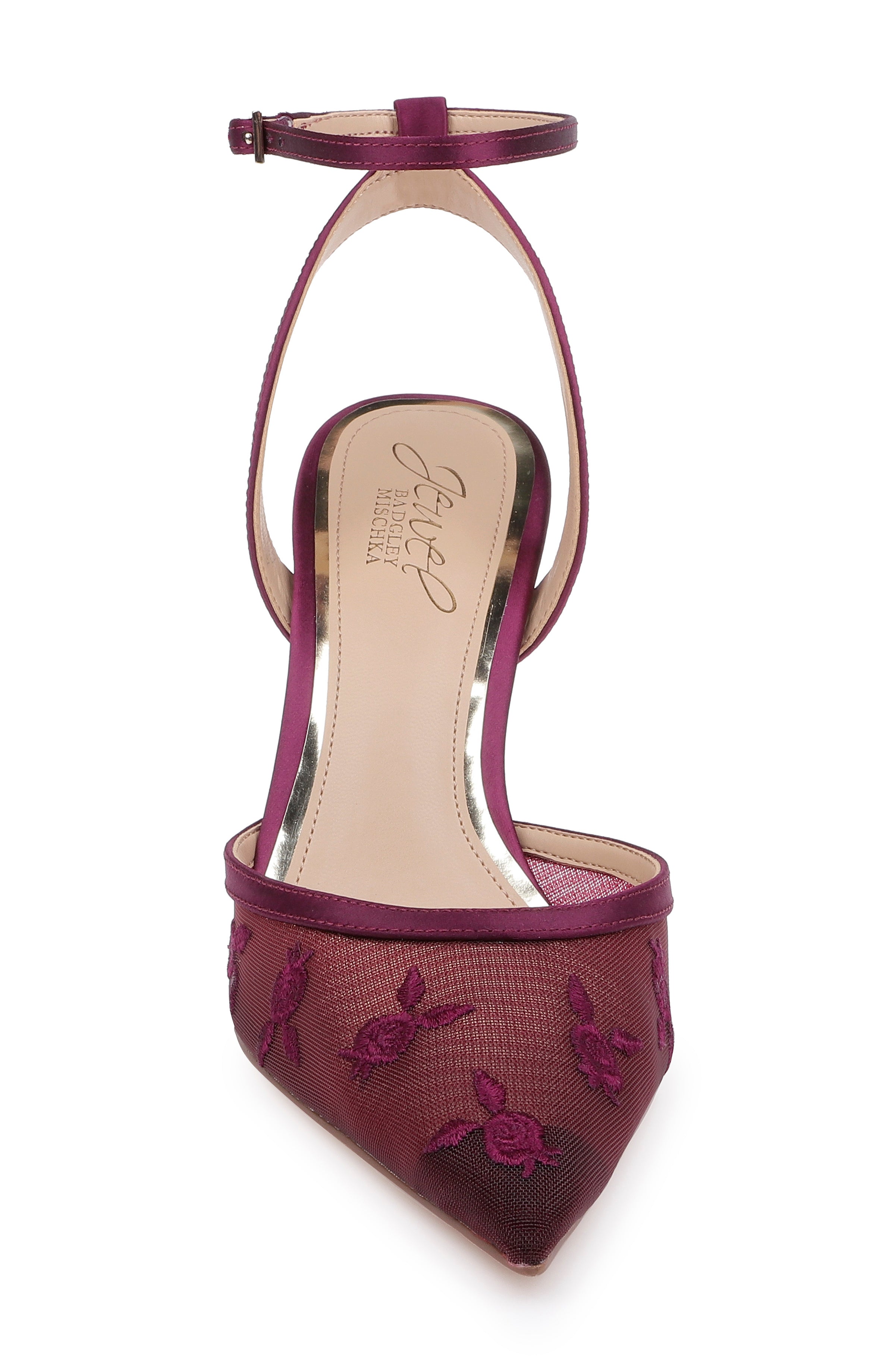 badgley-mischka-zaida-spitzer-pumps-ivory-satin-85-mm image 4