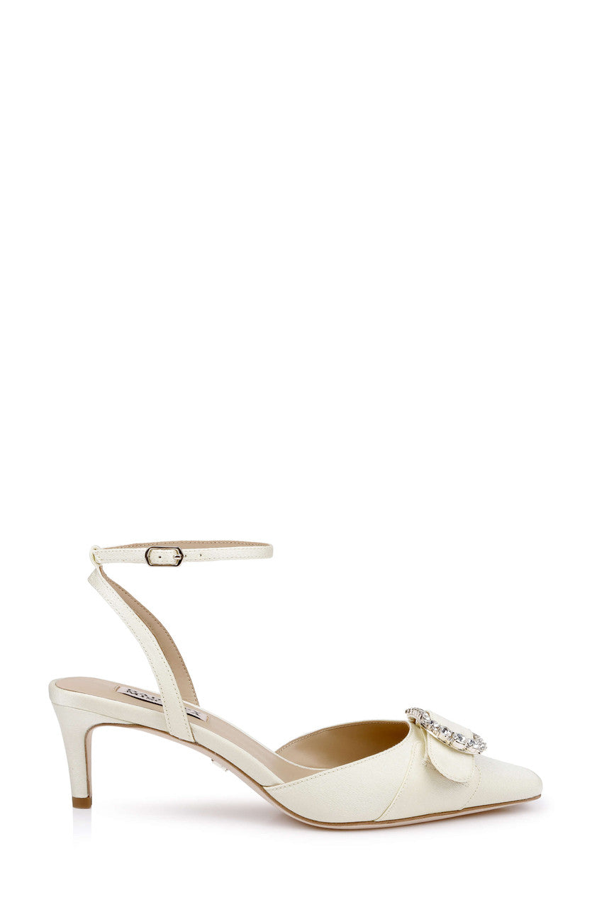 badgley-mischka-odesza-pumps-crepe-wei-kittenabsatz-55mm image 2