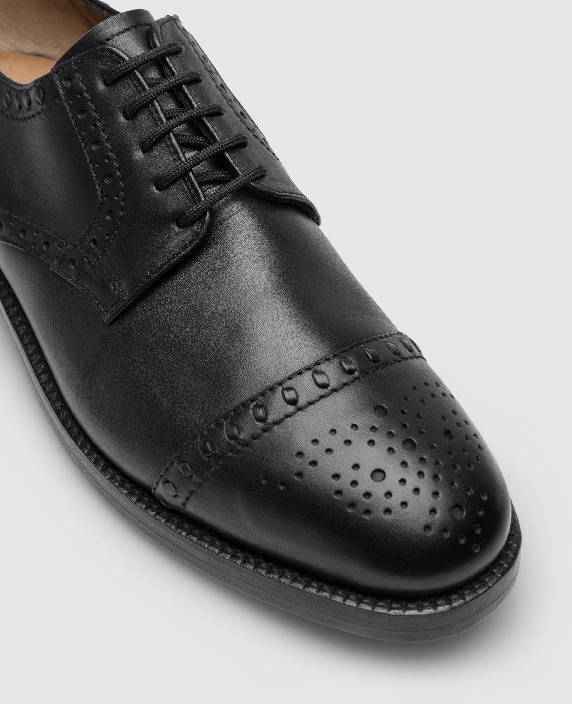 heinrich-dinkelacker-london-half-brogue-sc-herrenschuh-schwarz image 5