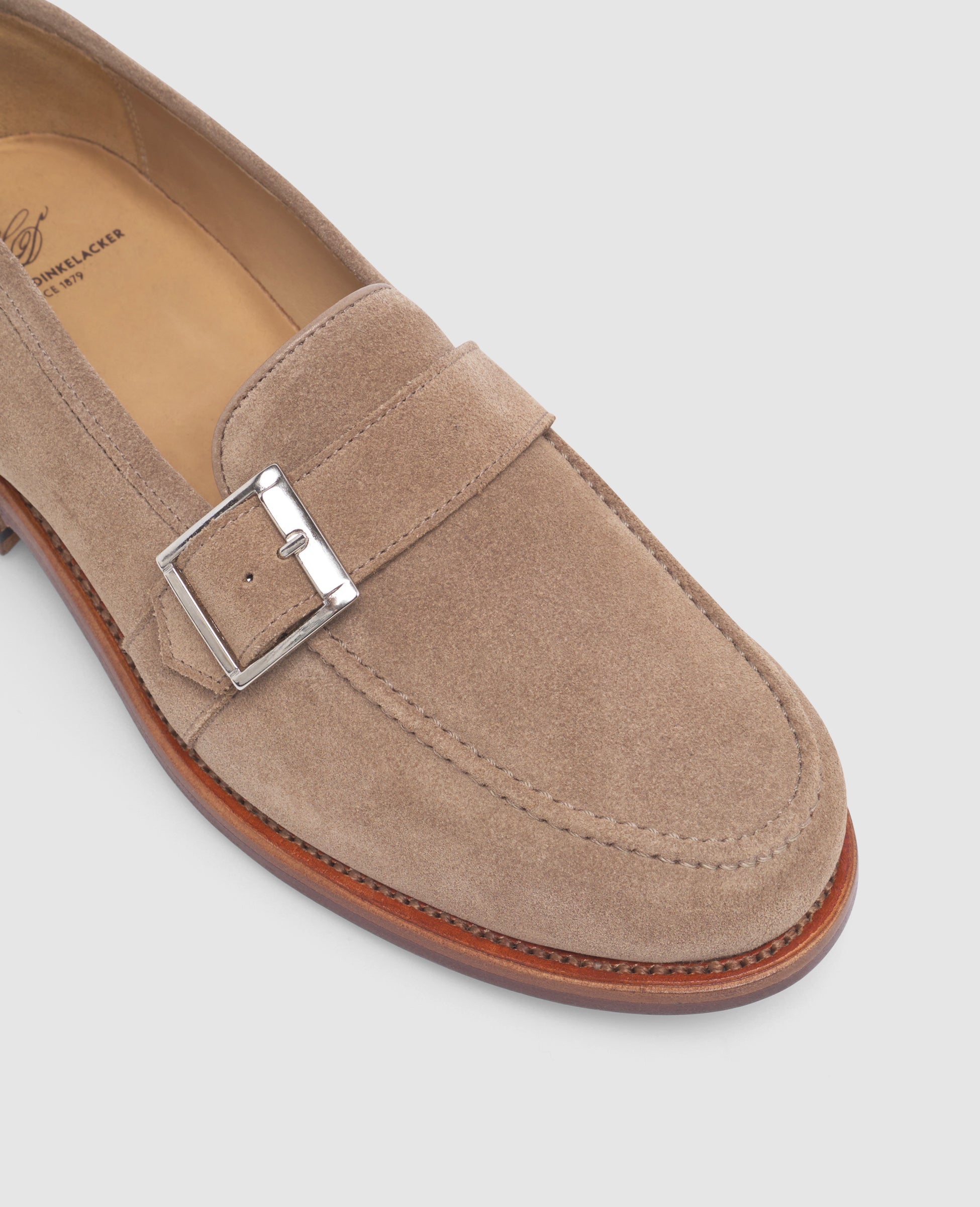 heinrich-dinkelacker-wien-single-monk-v-loafer-beige-velours image 4
