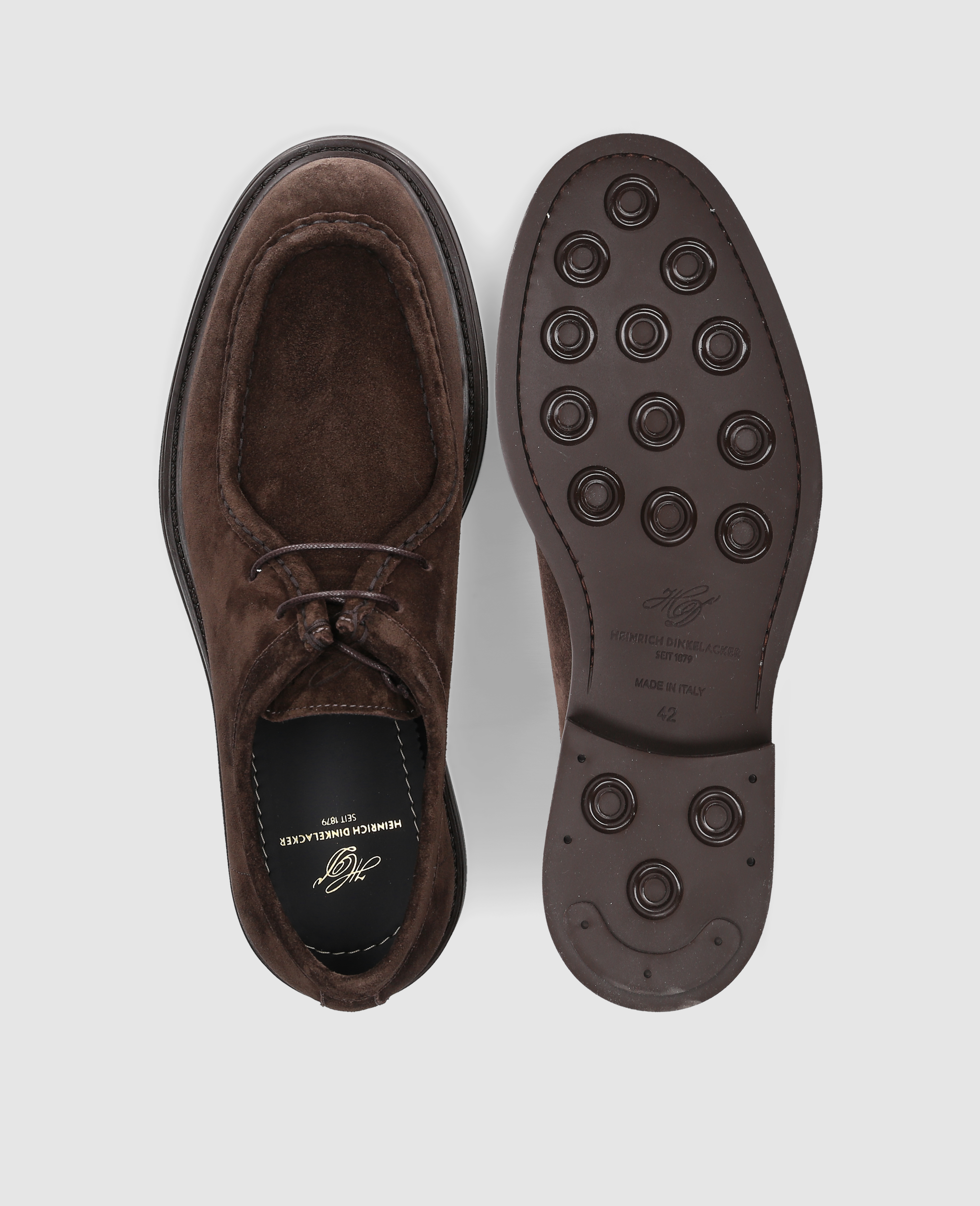 heinrich-dinkelacker-luzern-florenz-plain-v-herrenschuh-dunkelbraun image 7