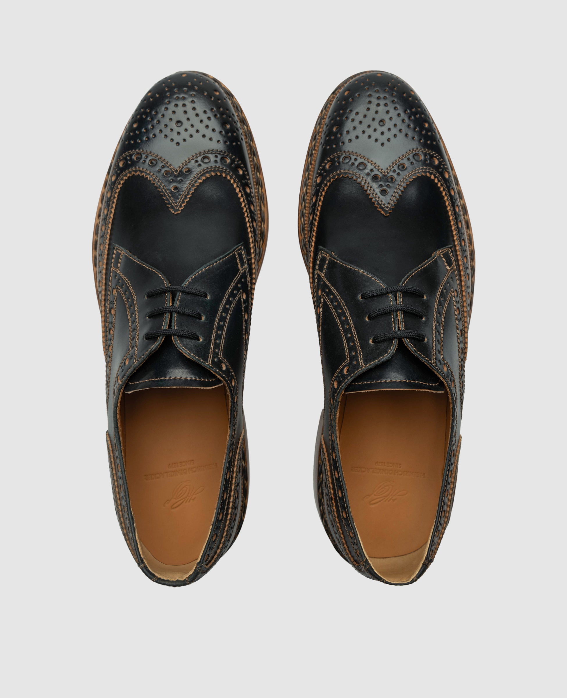 heinrich-dinkelacker-buda-full-brogue-c-derby-schwarz-cordovan image 6
