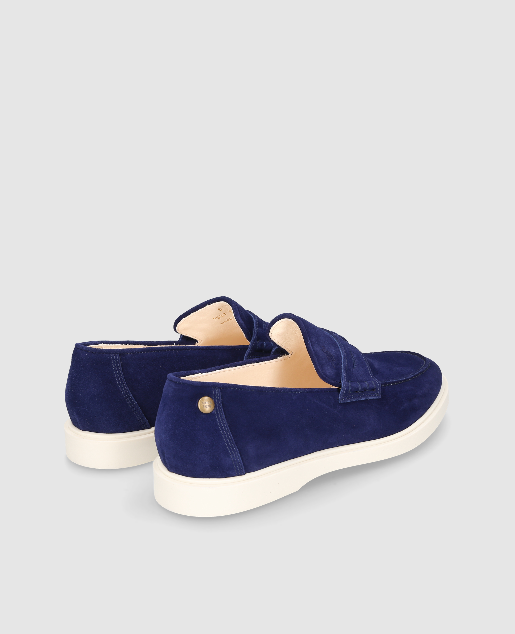 heinrich-dinkelacker-genua-penny-v-loafer-blau-velours image 3