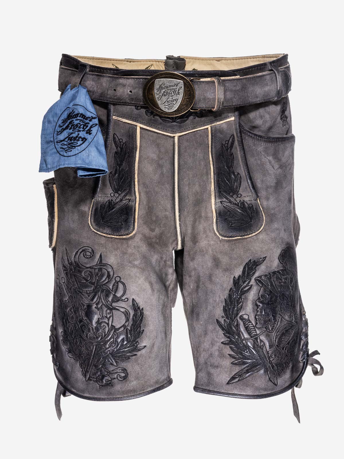 himmel-arsch-zwirn-k-nig-watzmann-lederhose-herren-mit-g-rtel image 1