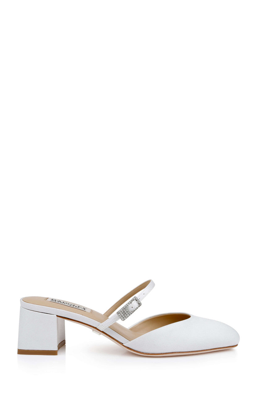 badgley-mischka-valarie-mary-jane-mules-white-crepe-50mm image 2
