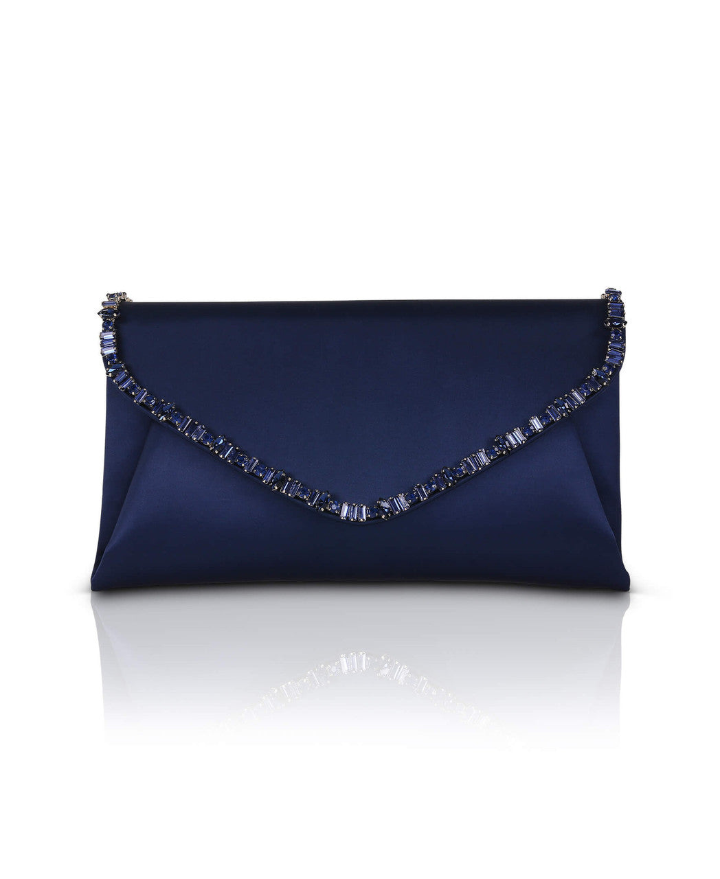 badgley-mischka-mika-satin-envelope-clutch-schwarz-kristall image 6