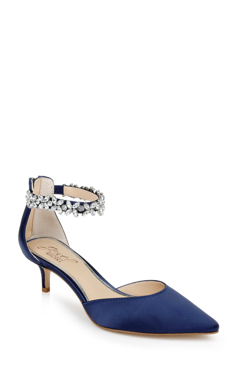 badgley-mischka-robles-kitten-heel-kristall-silver-glitter image 8