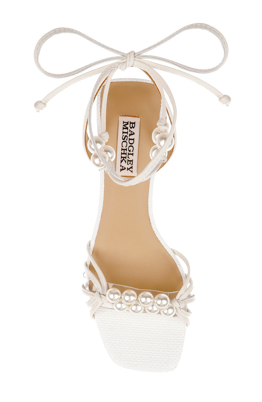 badgley-mischka-deja-block-sandalen-white-leather-leder image 5