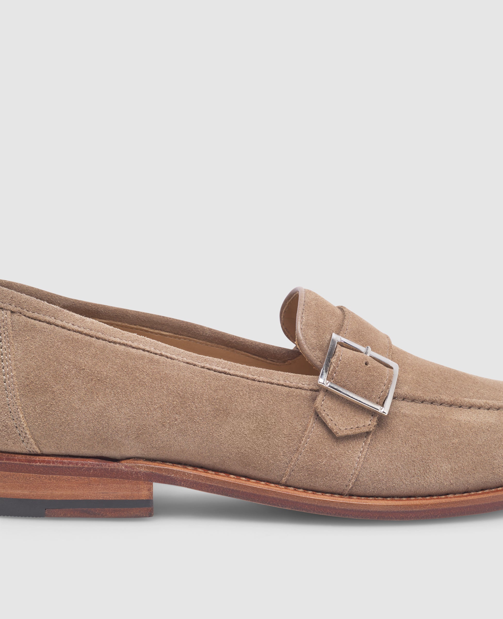 heinrich-dinkelacker-wien-single-monk-v-loafer-beige-velours image 5