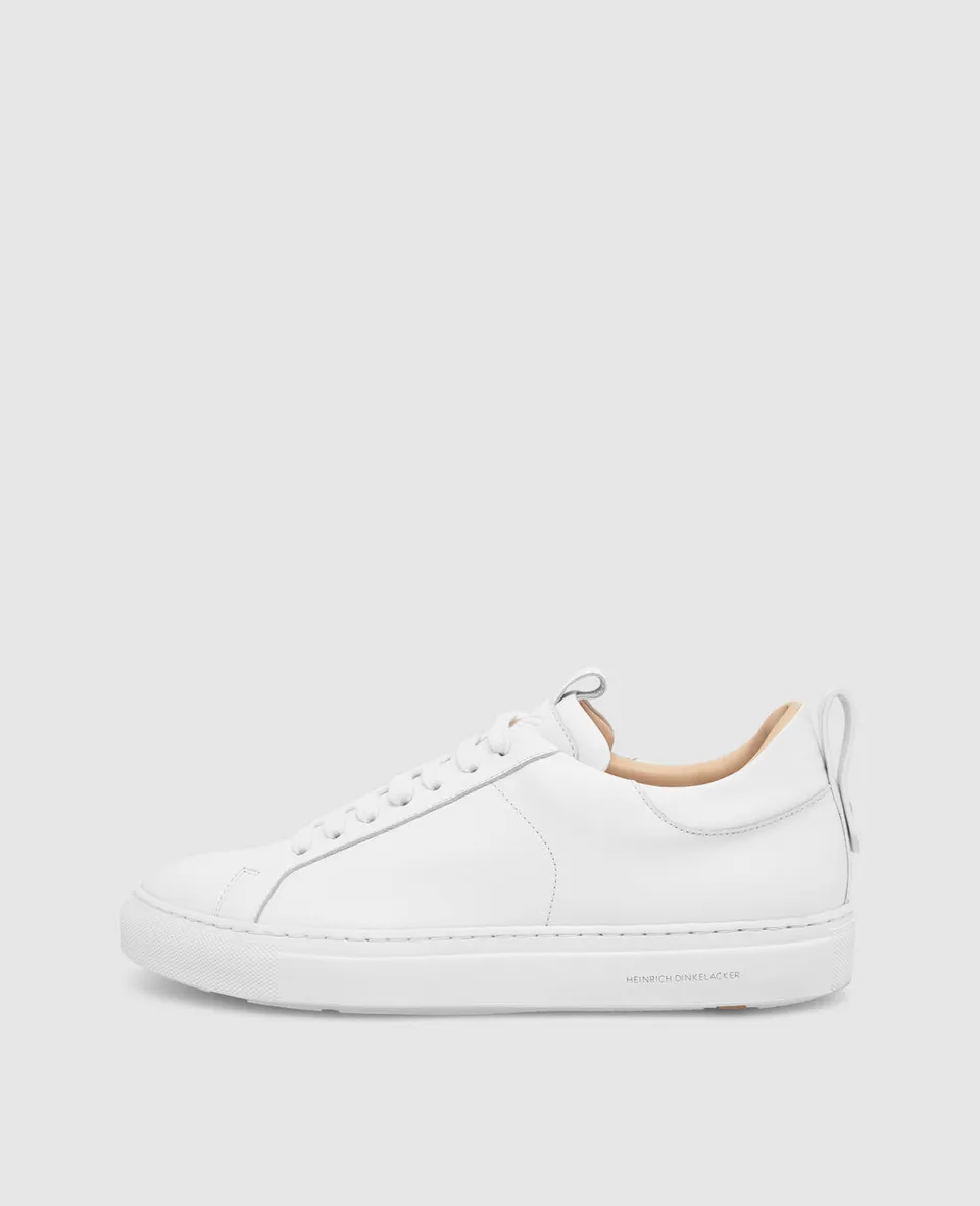 heinrich-dinkelacker-turin-court-sneaker-np-ledersneaker-wei-kalbsnappa image 1