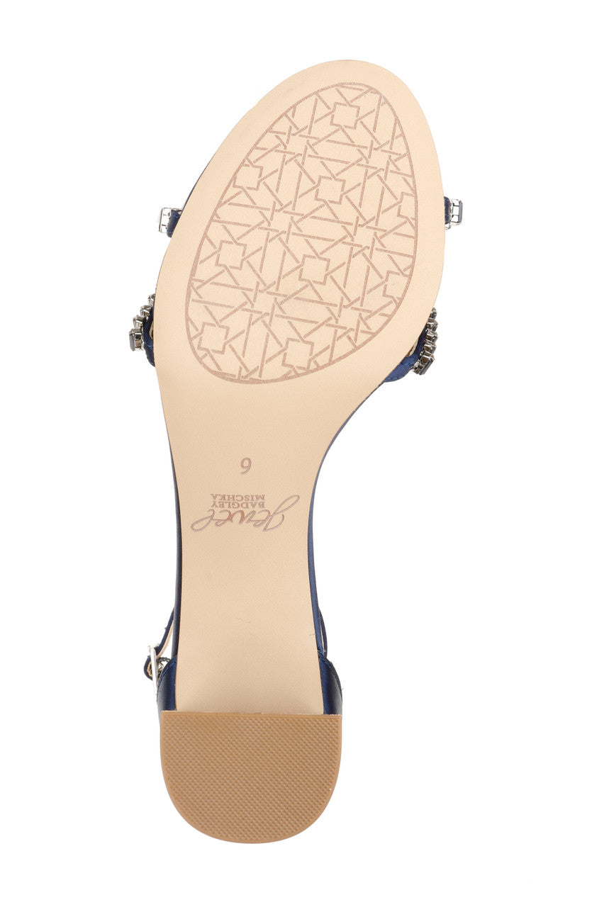 badgley-mischka-joanne-jw4123-riemchensandalette-champagne image 6