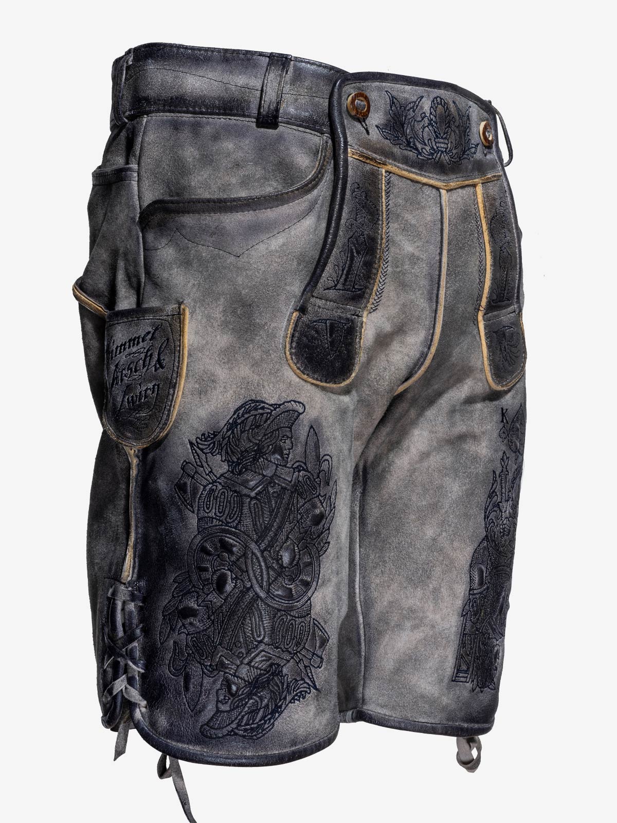 himmel-arsch-zwirn-k-nigsm-rder-lederhose-wildbock-mit-g-rtel image 3