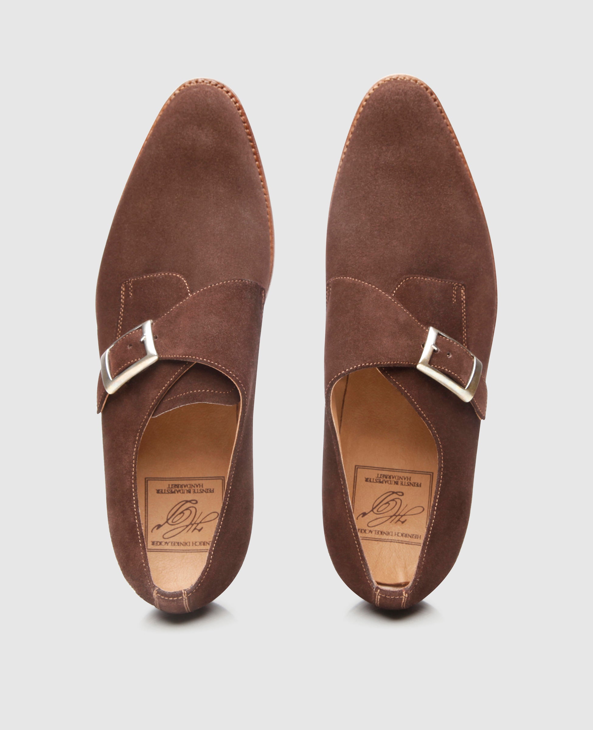 heinrich-dinkelacker-milano-single-monk-v-herrenschuh-dunkelbraun image 8