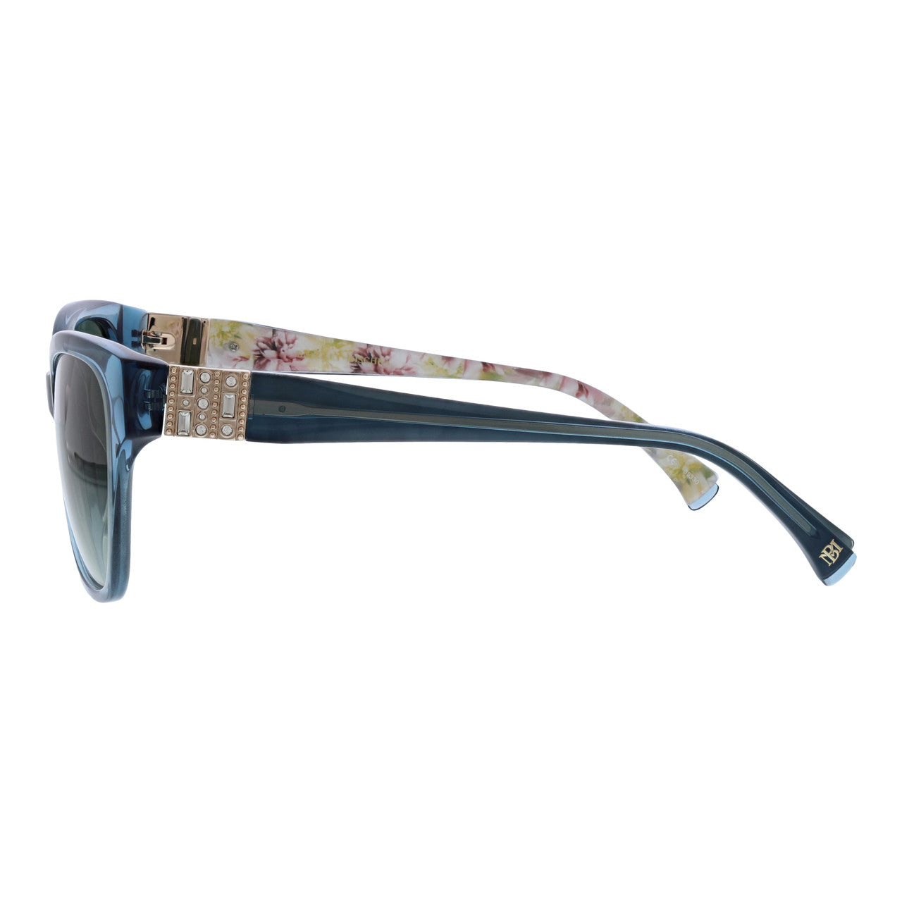 badgley-mischka-evonne-sonnenbrille-schwarz-blumen image 2