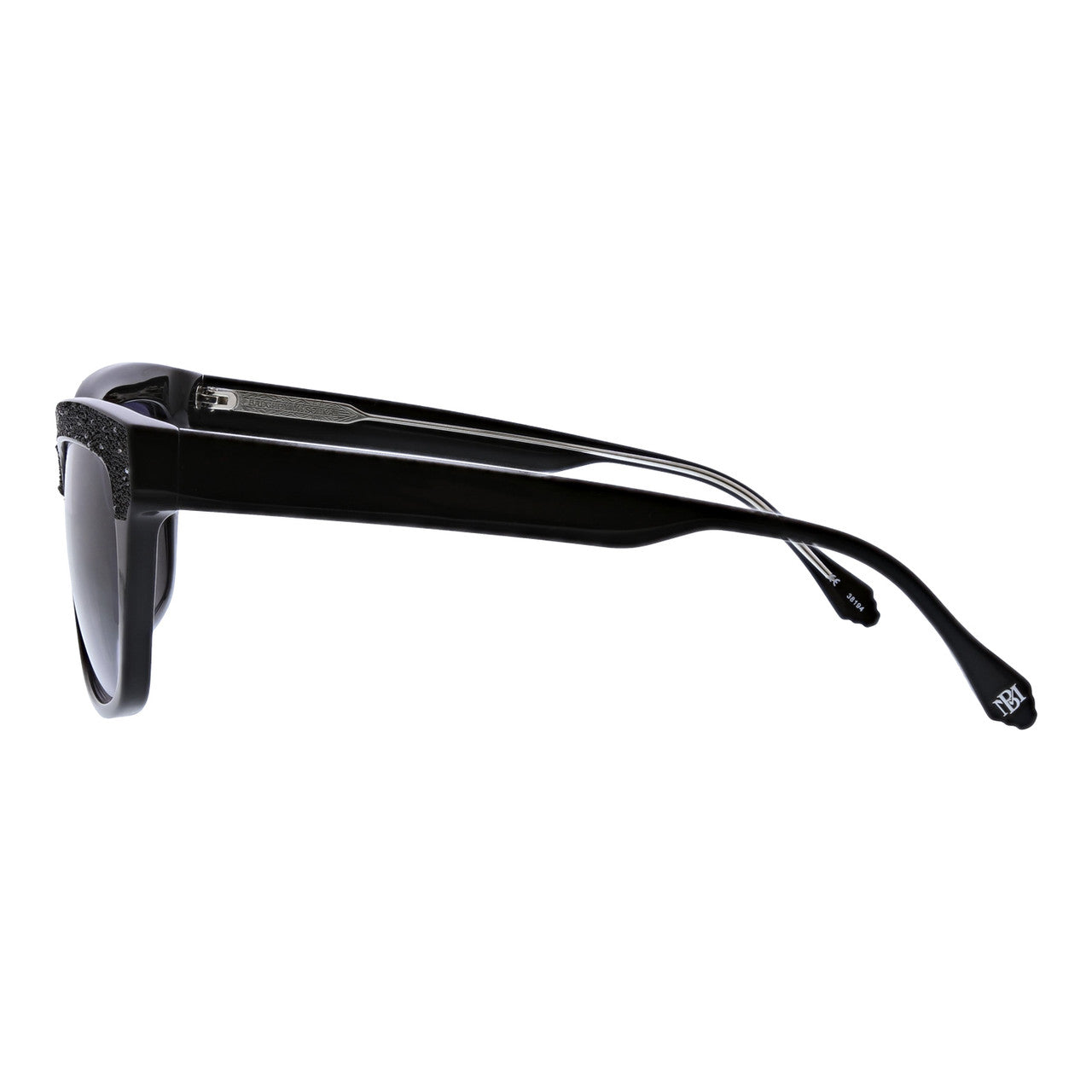 badgley-mischka-laure-sonnenbrille-schwarz-eckig image 2