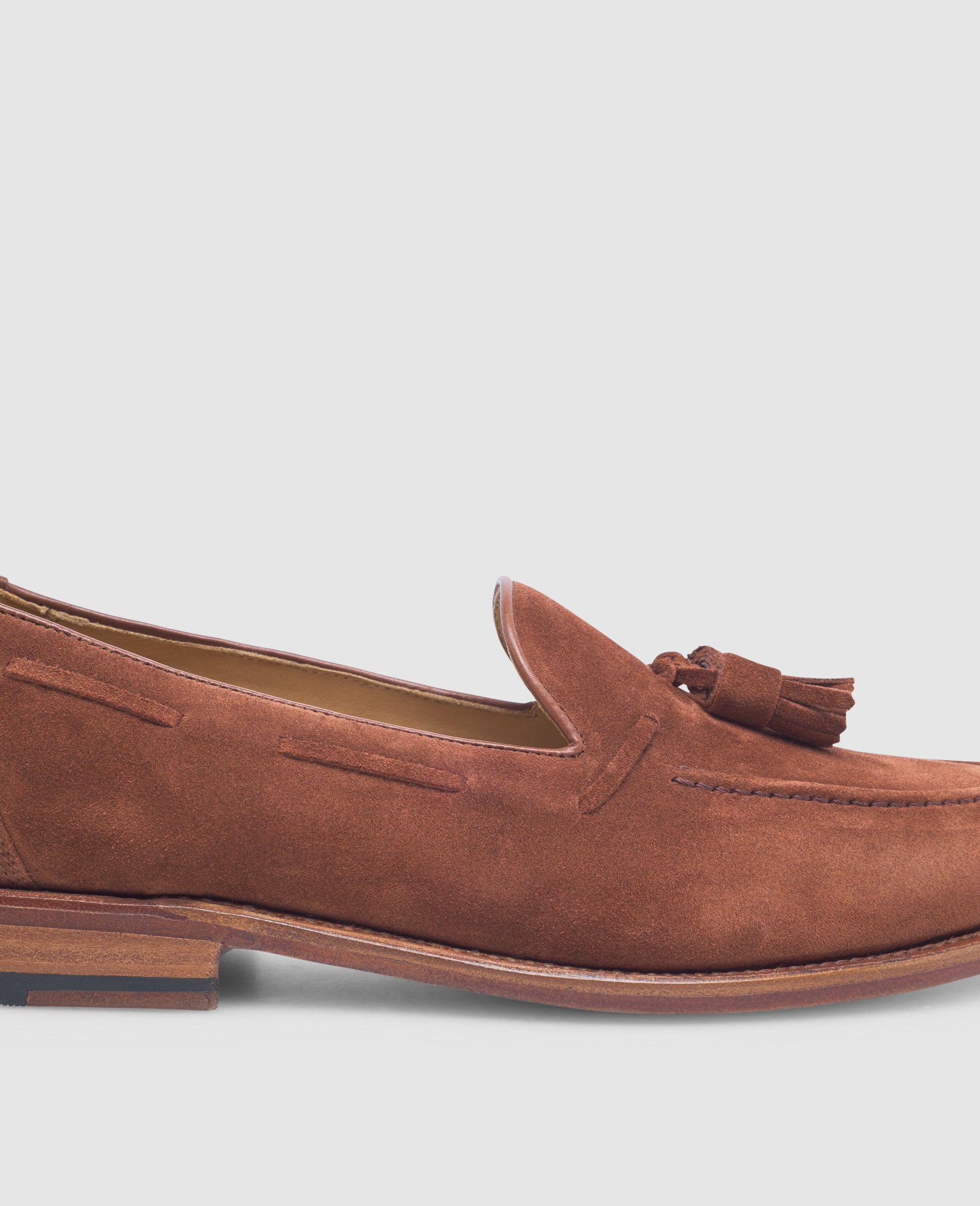 heinrich-dinkelacker-wien-plain-tassel-v-loafer-rotbraun-velours-2 image 5