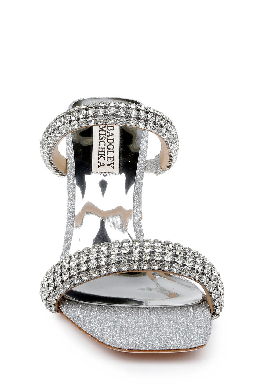badgley-mischka-frankie-pantolette-fuchsia-blockabsatz-strass image 4