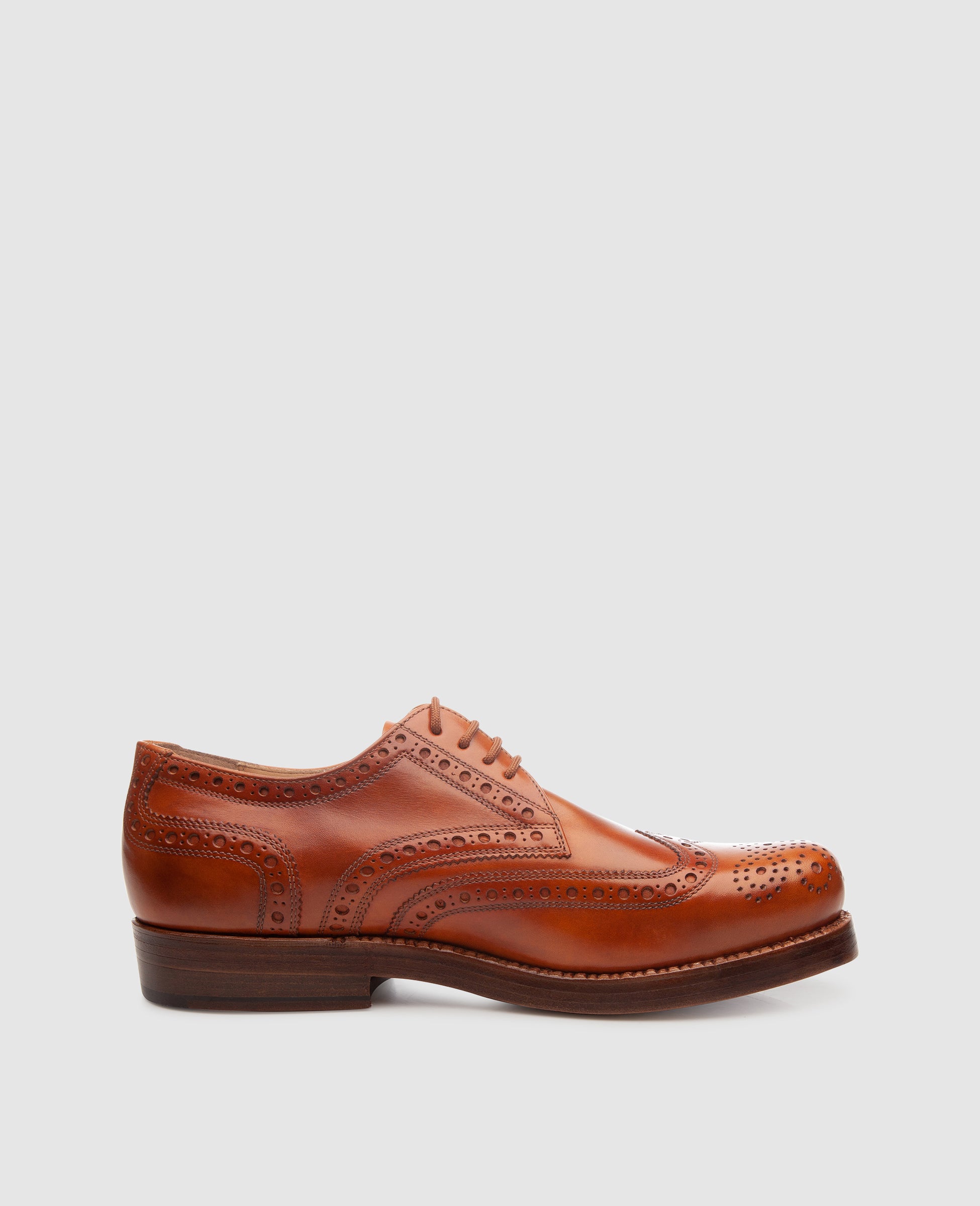 heinrich-dinkelacker-rio-full-brogue-tc-herrenschuh-cognac-glattleder image 3