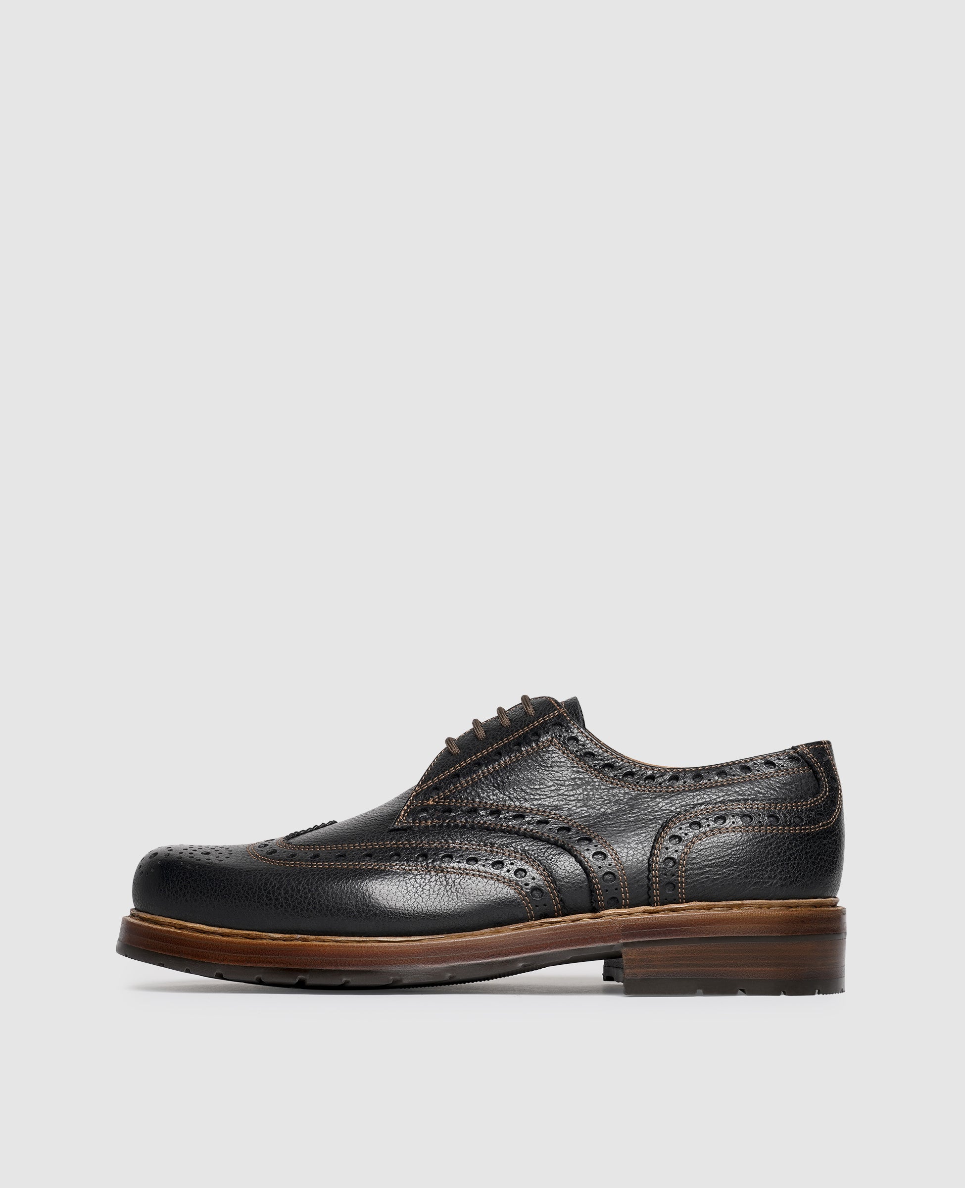 heinrich-dinkelacker-rio-full-brogue-w-herrenschuh-schwarz-wasserb-ffel image 1