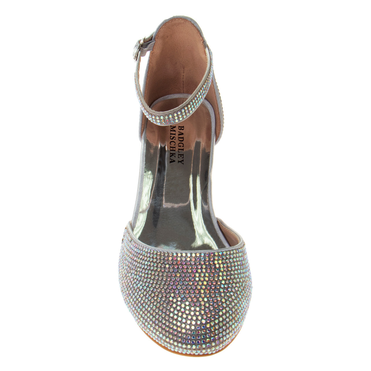 badgley-mischka-m-dchen-blockabsatz-festschuhe-silber-nieten image 4