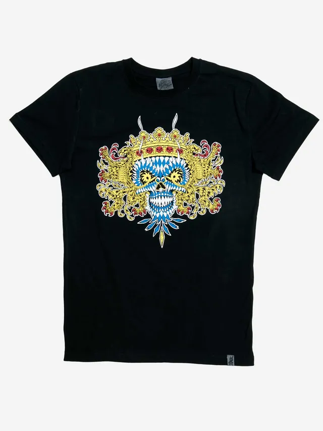 himmel-arsch-zwirn-wappen-t-shirt-baumwolle-regular image 1