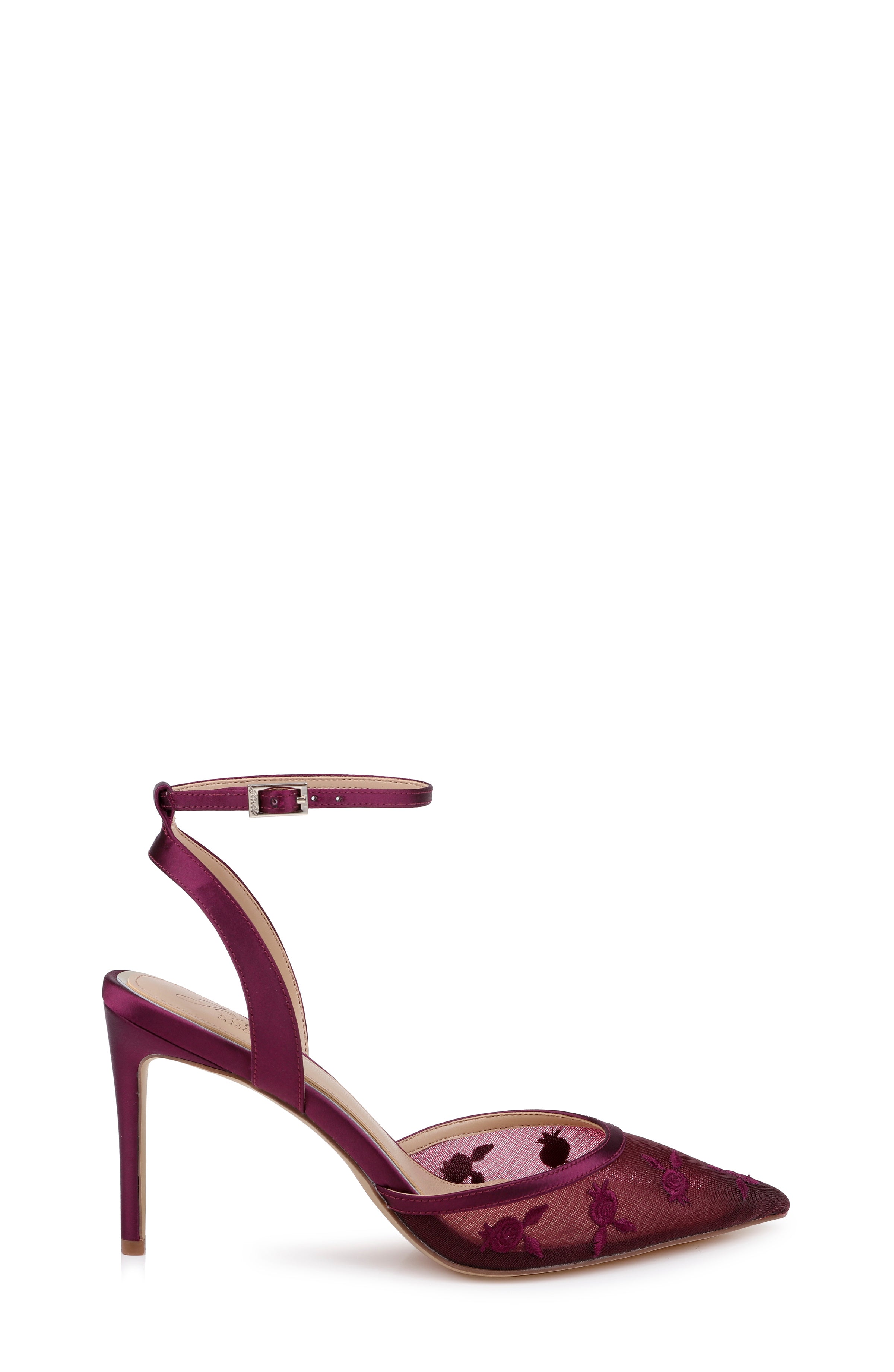 badgley-mischka-zaida-spitzer-pumps-ivory-satin-85-mm image 2