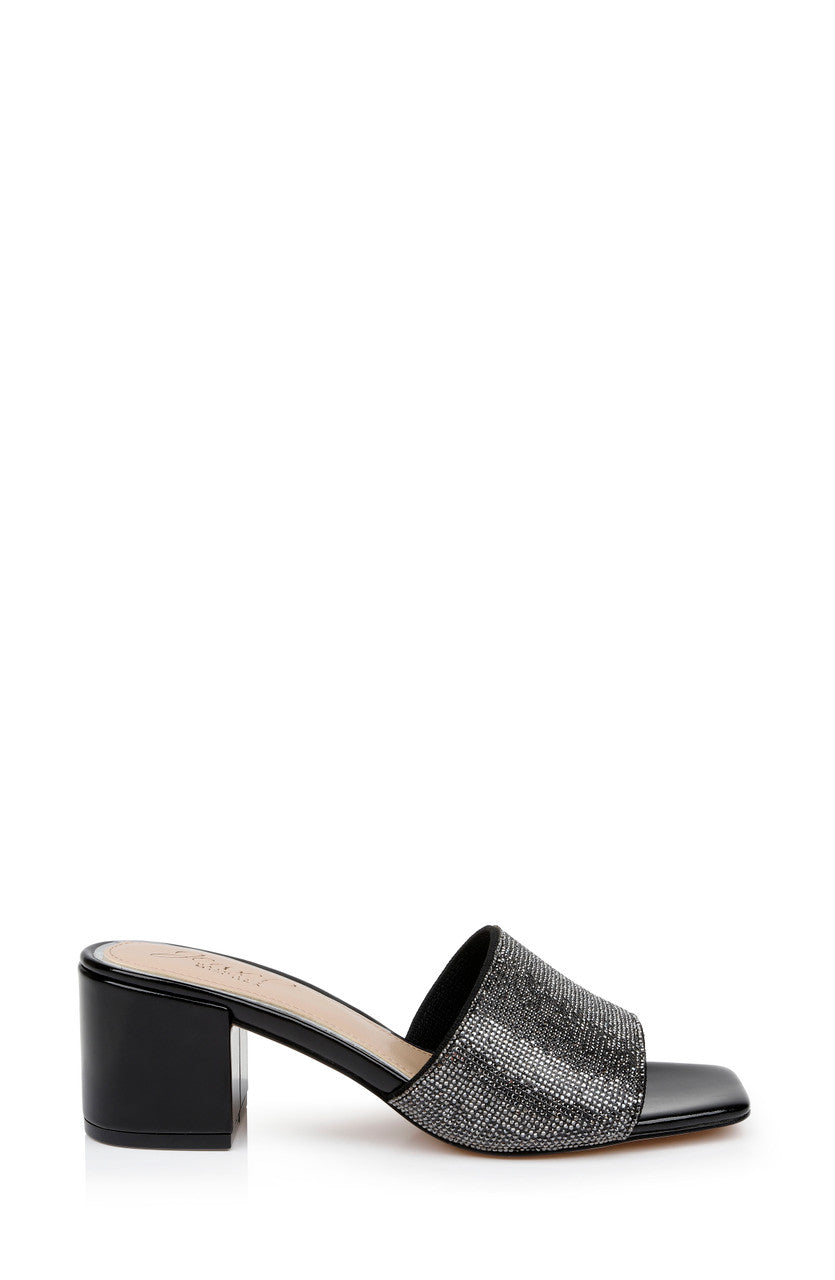 badgley-mischka-harlyn-mules-pantoletten-schwarz-kristall image 2