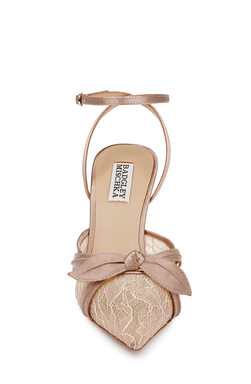 badgley-mischka-josie-pumps-wei-spitze-satin-85-mm image 4