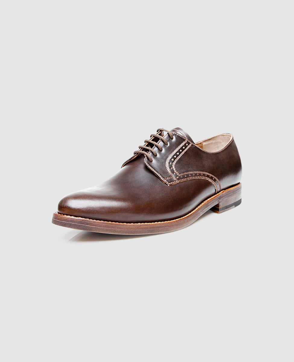 heinrich-dinkelacker-milano-plain-c-derby-dark-cognac-cordovan-2 image 2