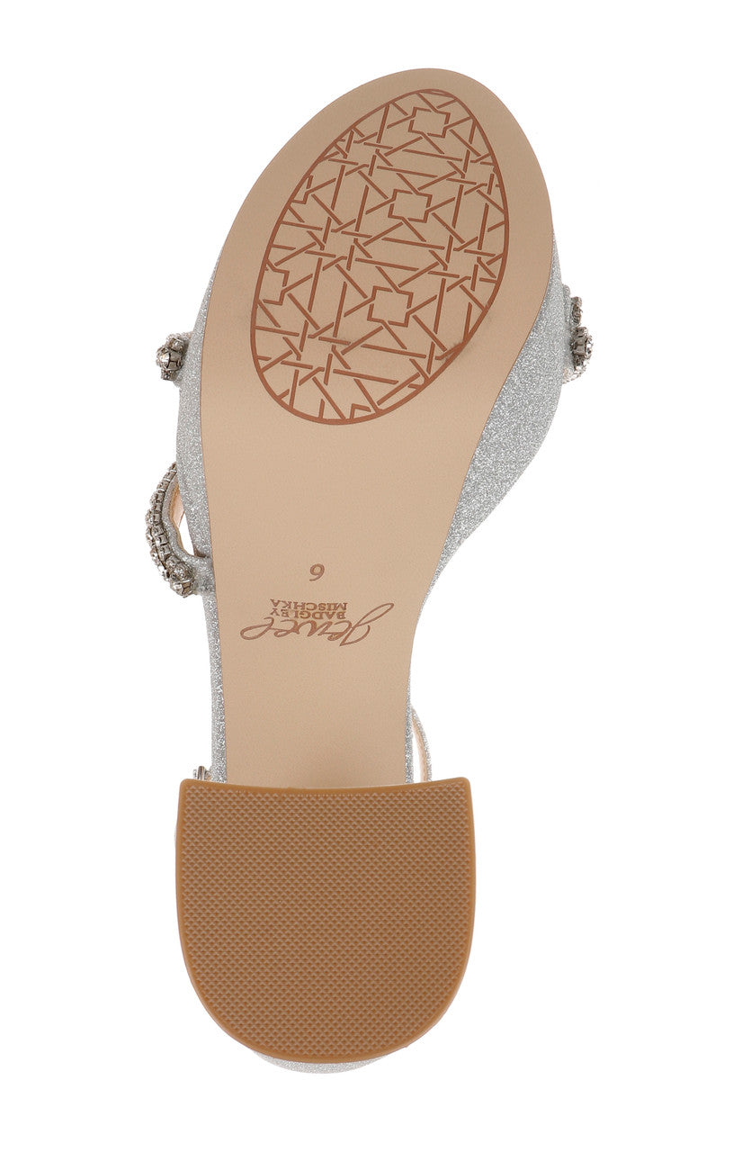 badgley-mischka-rochel-platform-block-heel-sandalen-silber-strass image 6