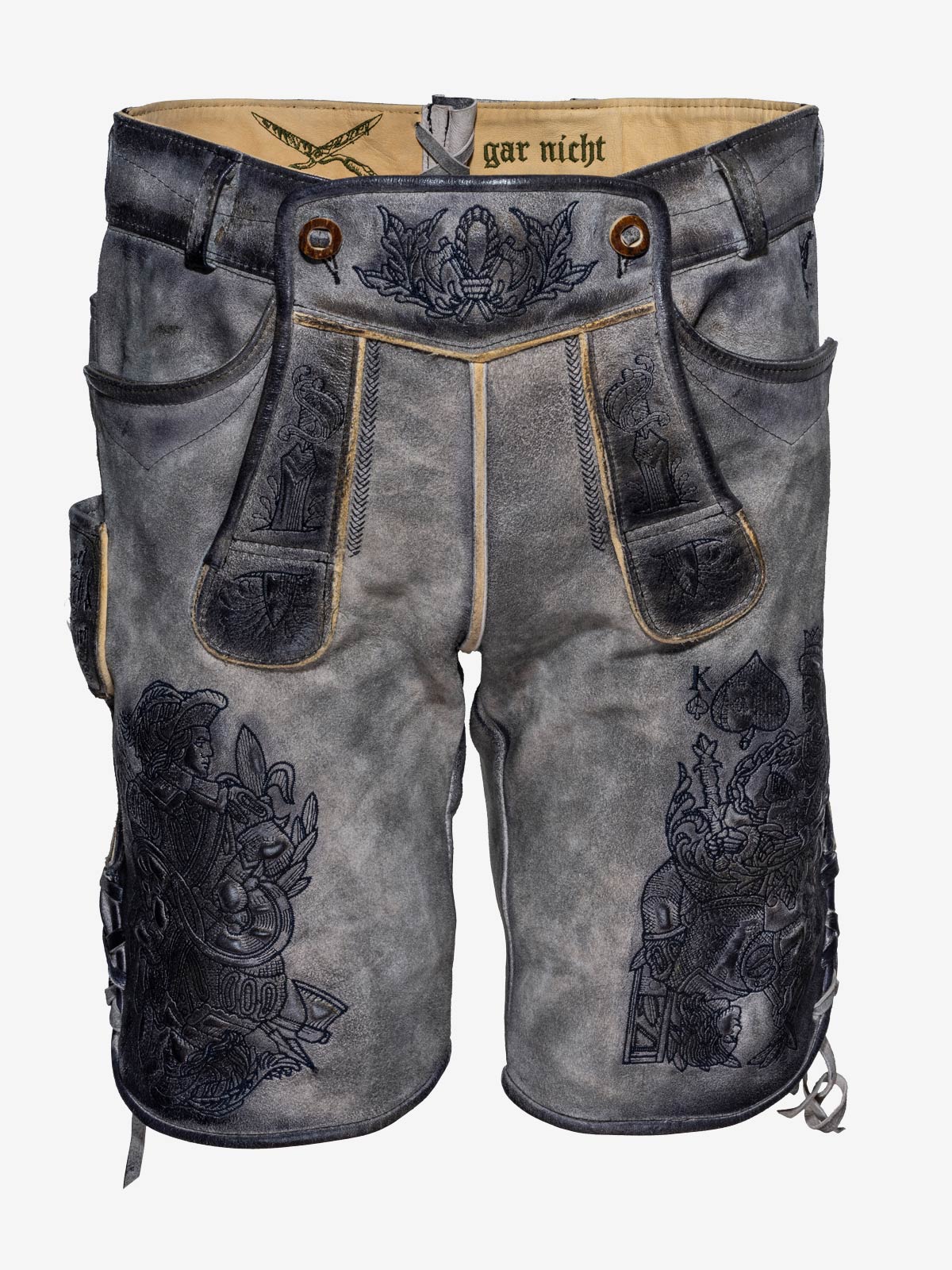 himmel-arsch-zwirn-k-nigsm-rder-lederhose-wildbock-mit-g-rtel image 2