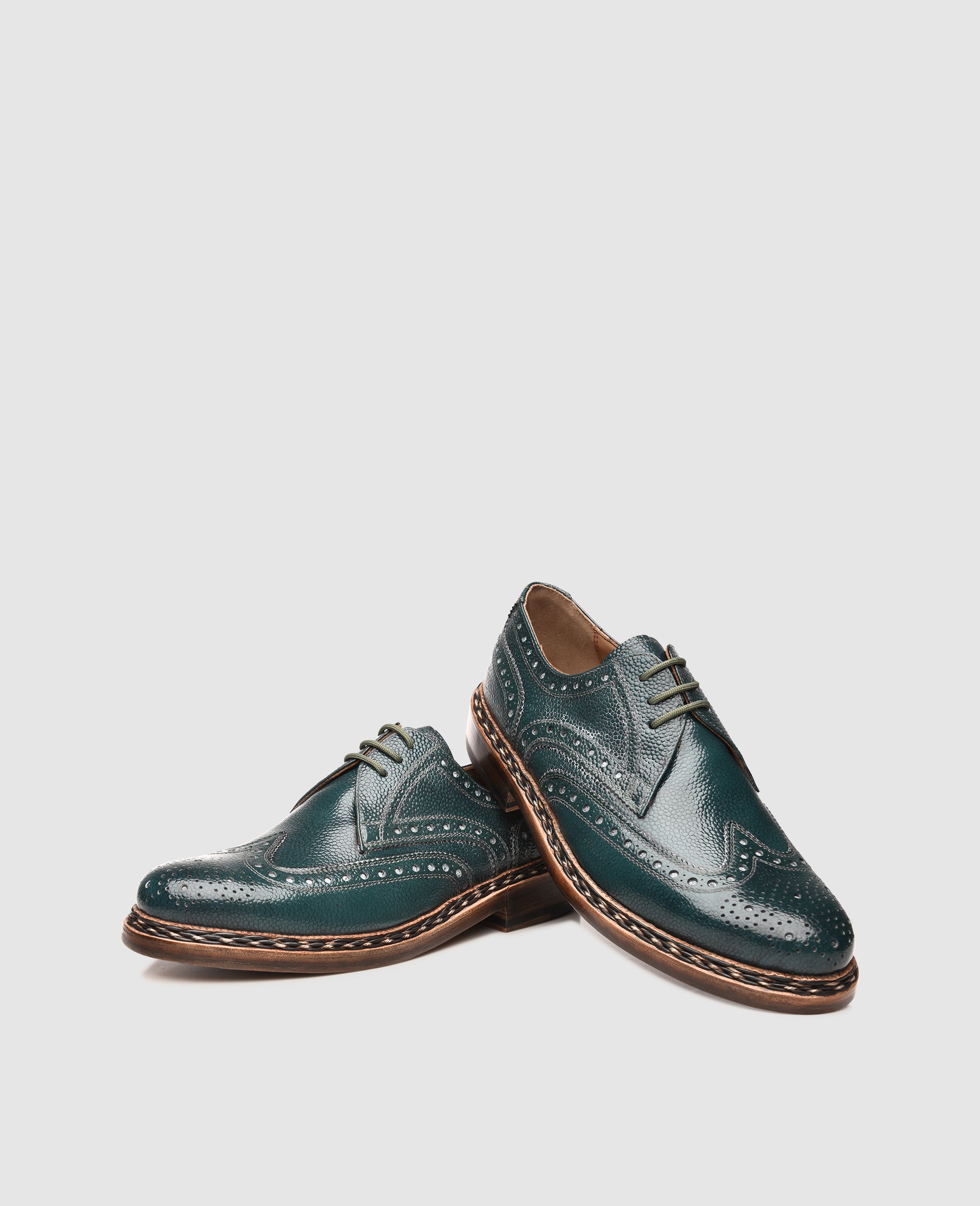 heinrich-dinkelacker-buda-full-brogue-ag-derby-smaragd-gr-n image 5