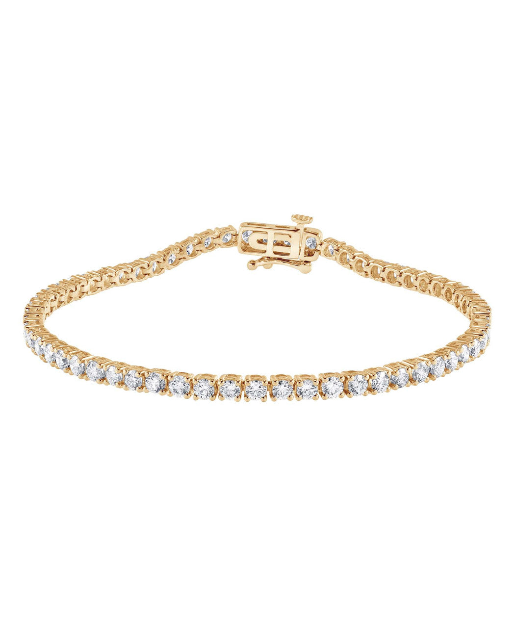 badgley-mischka-tennis-armband-4cttw-wei-gold-diamant-14k image 4