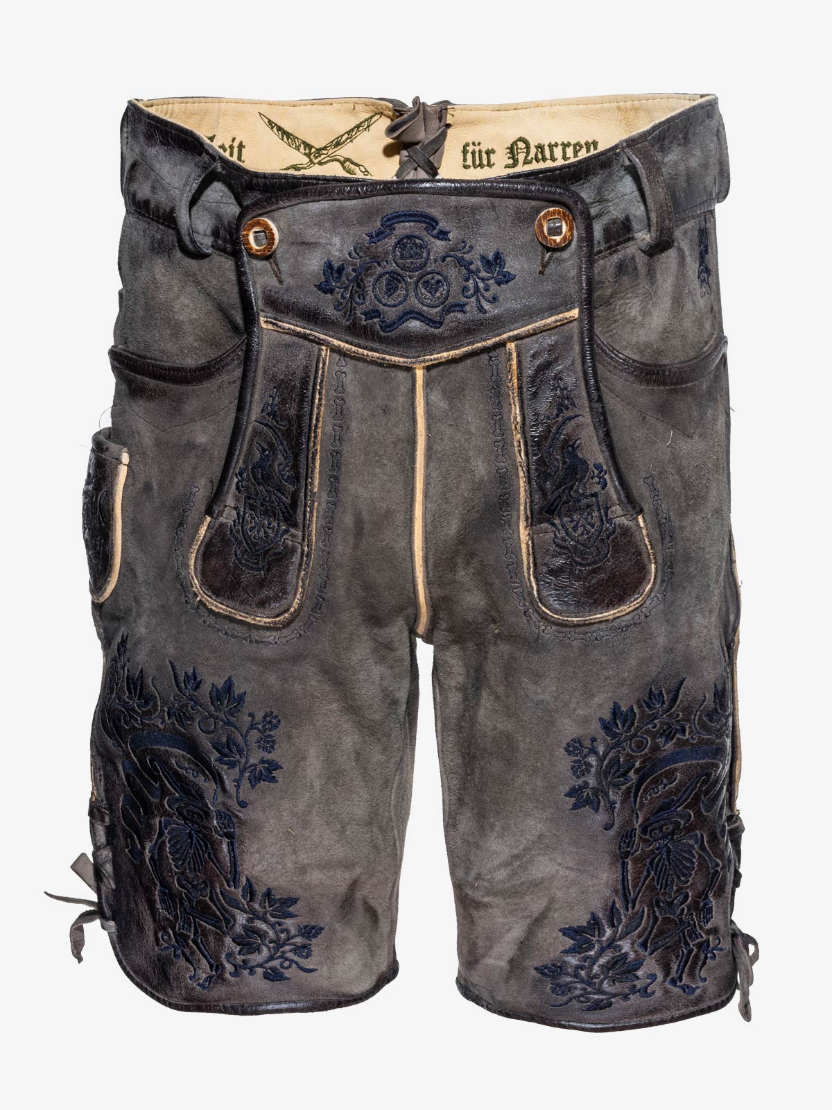 himmel-arsch-zwirn-boandlkramer-lederhose-wildbock-mit-g-rtel image 2